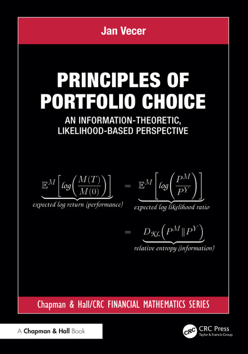 Cover of Principles of Portfolio Choice by Jan Vecer